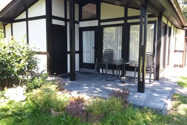 Terrasse  Ferienhaus  Krappennest