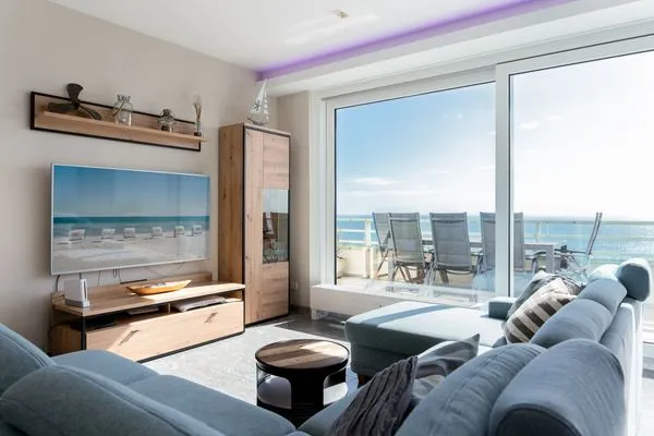 Wohnzimmer Ferienpark Sierksdorf App.827 - Penthouse