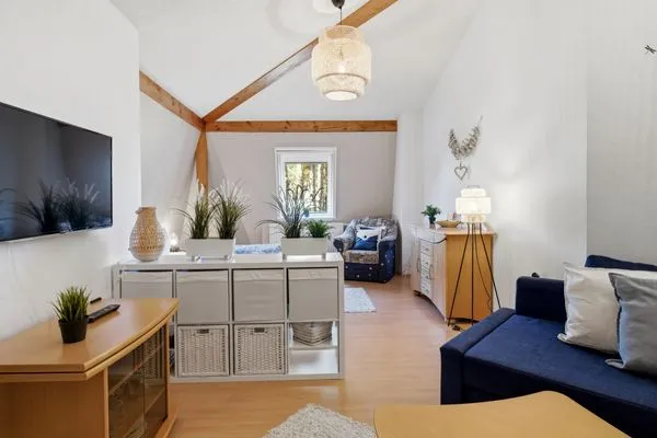 Wohnzimmer  Haus Berlin, Whg. Krabbengalerie