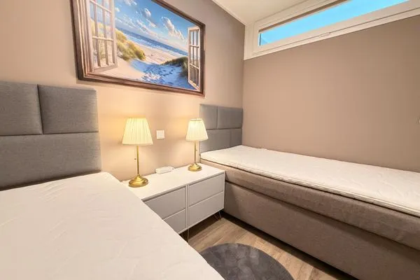 Schlafzimmer Ferienpark Sierksdorf Meeresblick