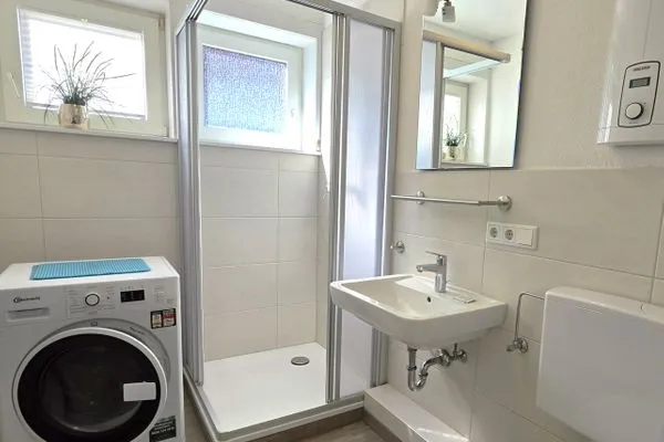 Badezimmer  Huus in Lee