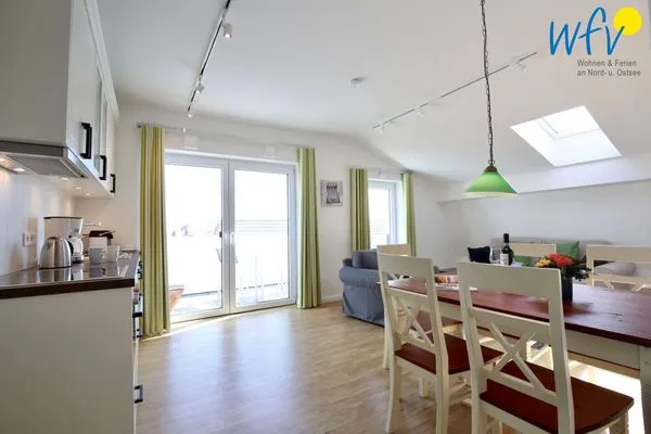 Wohnzimmer Villa Drees Ferienwohnung 12