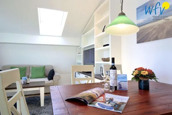 Essbereich Villa Drees Ferienwohnung 12