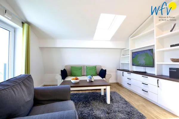 Wohnzimmer Villa Drees Ferienwohnung 12