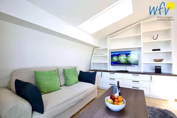 Wohnzimmer Villa Drees Ferienwohnung 12