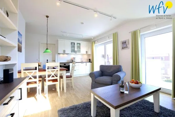 Wohnzimmer Villa Drees Ferienwohnung 12