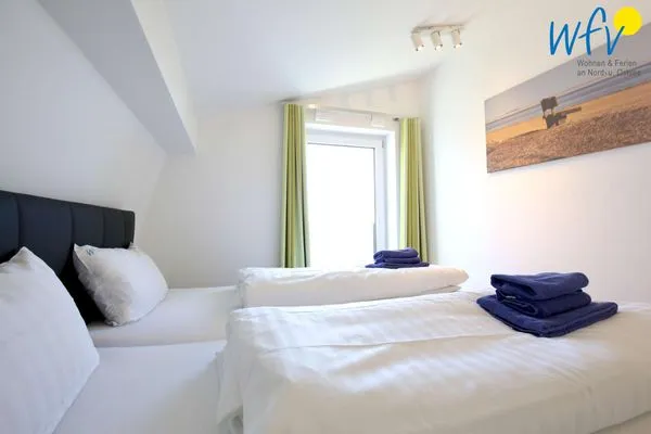 Schlafzimmer Villa Drees Ferienwohnung 12