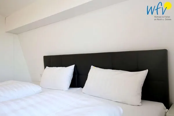 Schlafzimmer Villa Drees Ferienwohnung 12