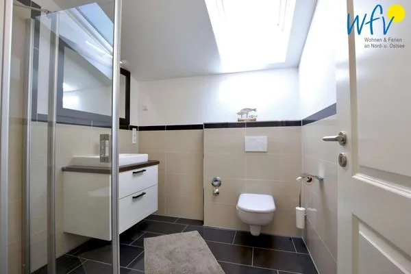 Badezimmer Villa Drees Ferienwohnung 12