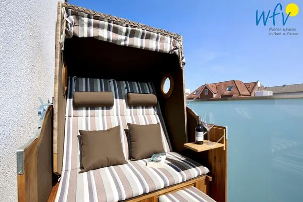Strandkorb Villa Drees Ferienwohnung 12