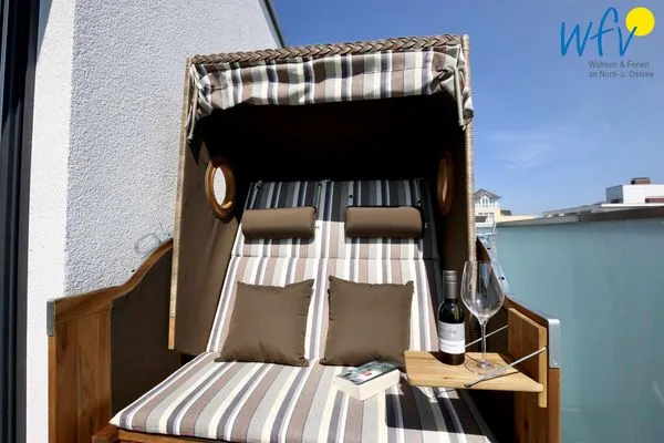 Strandkorb Villa Drees Ferienwohnung 12
