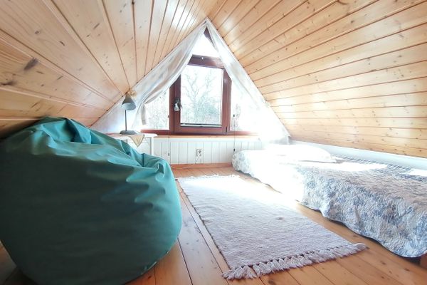  Darßer Ferienkate Wieck - Schlafzimmer