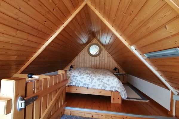  Darßer Ferienkate Wieck - Schlafzimmer