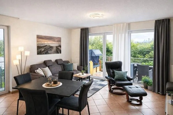 Living room Landhaus Residenz Kirchsee Bernstein