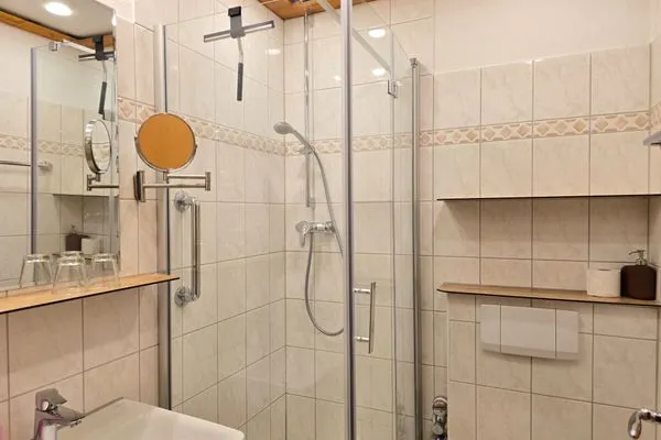 Badezimmer  Fürstenhof, App. 403 - erste Reihe am Meer