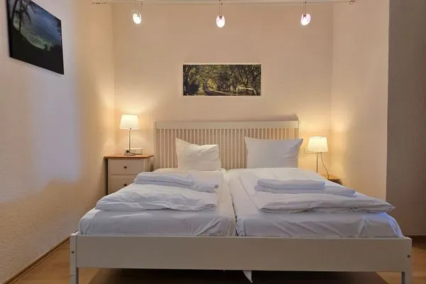 Schlafzimmer  Fürstenhof, App. 403 - erste Reihe am Meer