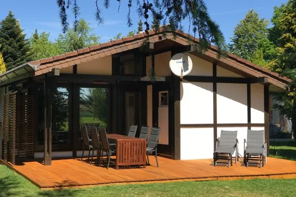 Terrasse  Ferienhaus  Happy Family