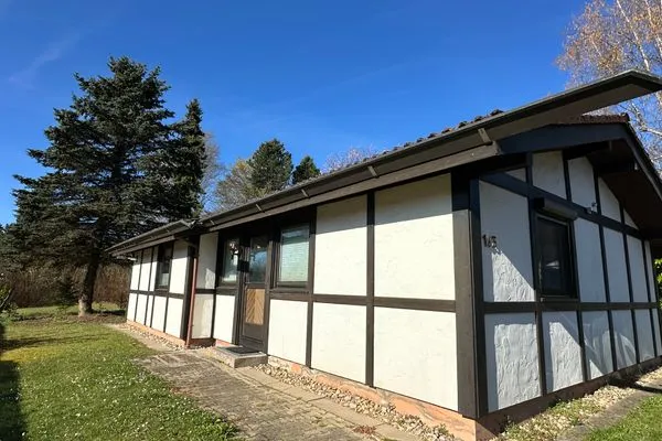 Fassade / Eingang  Ferienhaus Romantiknest