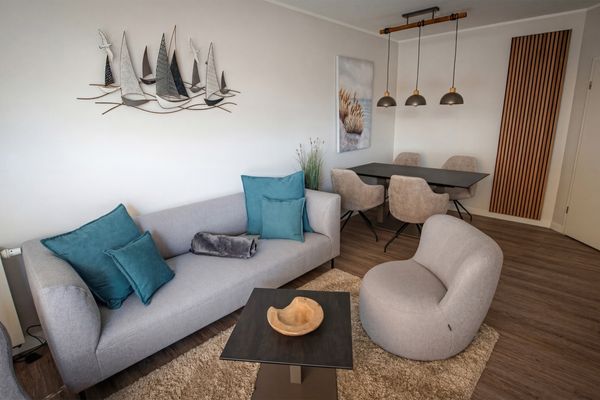  Dachluke Norderney - Wohnzimmer