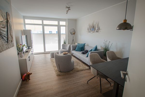  Dachluke Norderney - Wohnzimmer
