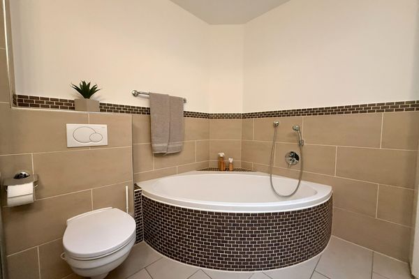  Dachluke Norderney - Badezimmer