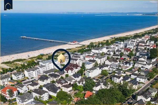 Vogelperspektive  Ferienwohnung Auszeit