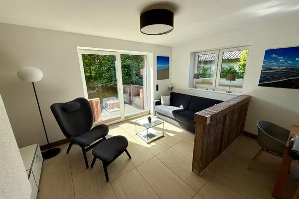 Wohnzimmer  Ferienhaus Meerleben auf Langeoog