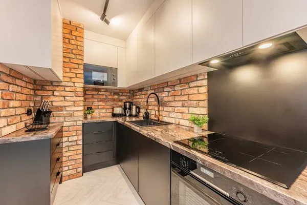 Küche / Küchenzeile  Ferienwohnung Sun & Sea