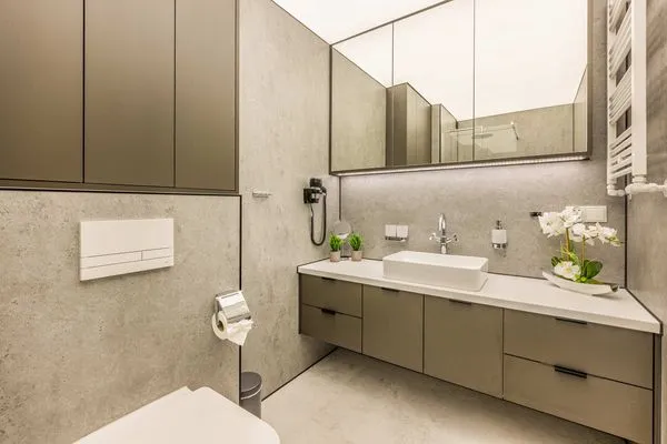 Badezimmer  Ferienwohnung Sun & Sea