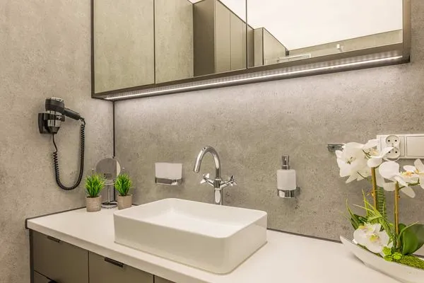 Badezimmer  Ferienwohnung Sun & Sea