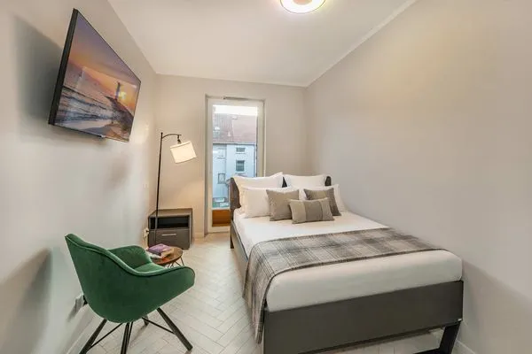 Schlafzimmer  Ferienwohnung Sun & Sea