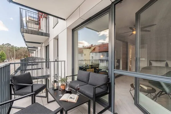 Balkon  Ferienwohnung Sun & Sea