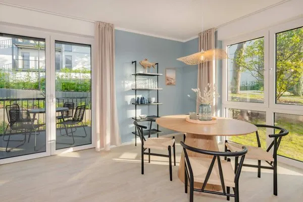 Küche / Küchenzeile  Ferienwohnung Blaubarschbude