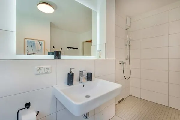 Gäste-WC  Ferienwohnung Blaubarschbude
