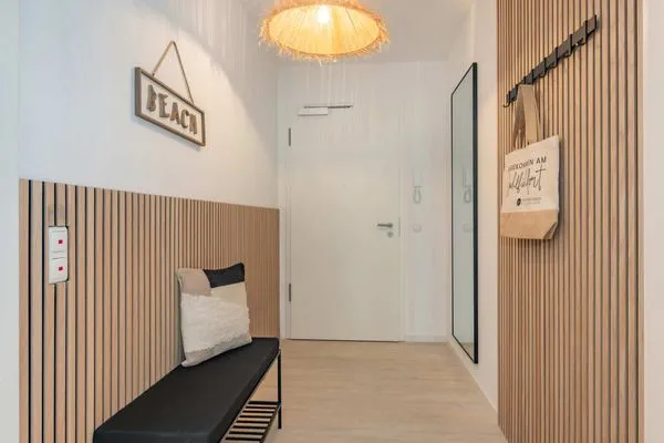 Fassade / Eingang  Ferienwohnung Blaubarschbude