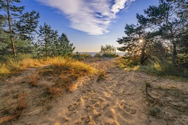 Landschaft  Ferienwohnung Blaubarschbude