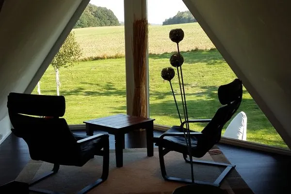Gartenblick  Ferienhaus Sonnenpier