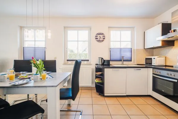 Küche / Küchenzeile  Ferienhaus Möwennest
