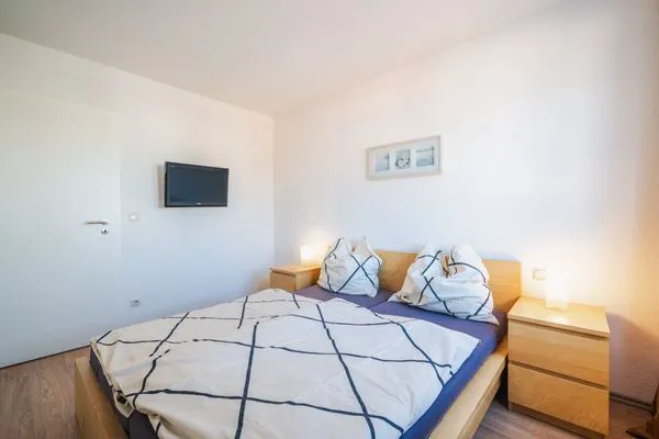 Schlafzimmer  Ferienhaus Möwennest