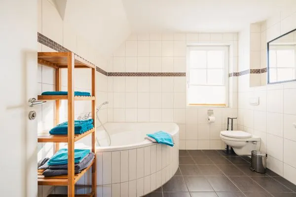 Badezimmer  Ferienhaus Möwennest