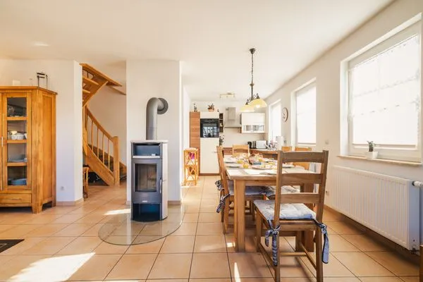 Wohnzimmer  Ferienhaus Adele