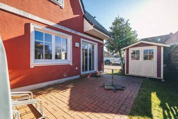 Gartenblick  Ferienhaus Adele