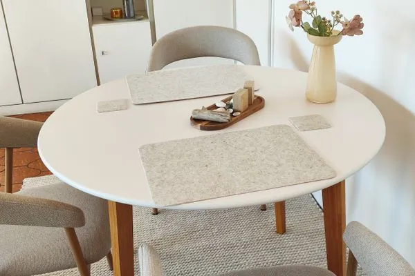 Wohnzimmer  Eckwohnung C06