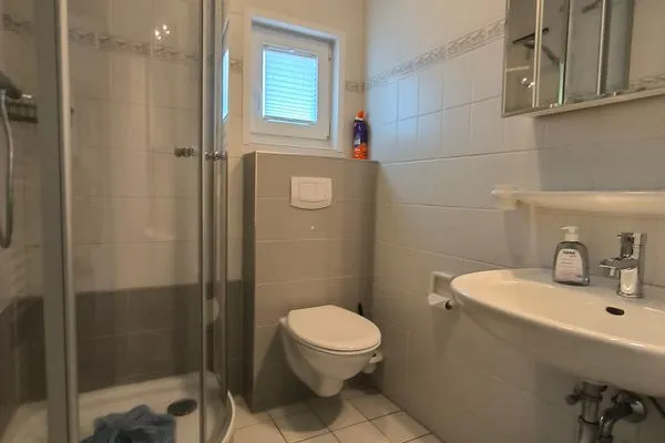 Badezimmer  Ferienhaus Marintje auf Langeoog