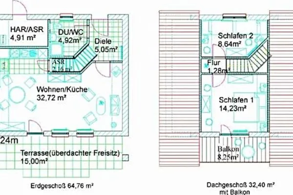 Grundriss  Finnhaus Annika
