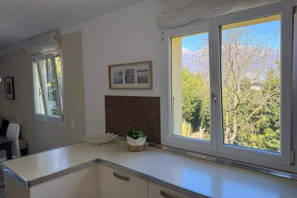 Küche / Küchenzeile  Bergidylle am Lago Maggiore