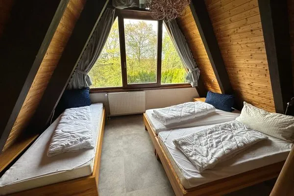 Schlafzimmer  Ferienhaus Eichhörnchennest