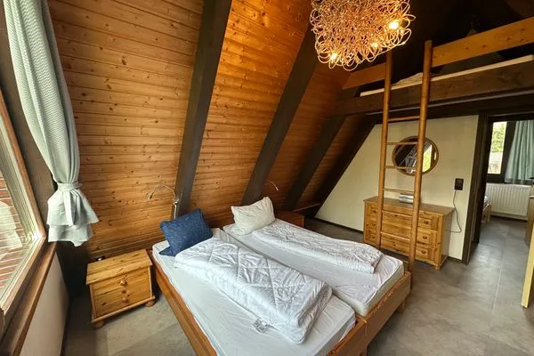 Schlafzimmer  Ferienhaus Eichhörnchennest