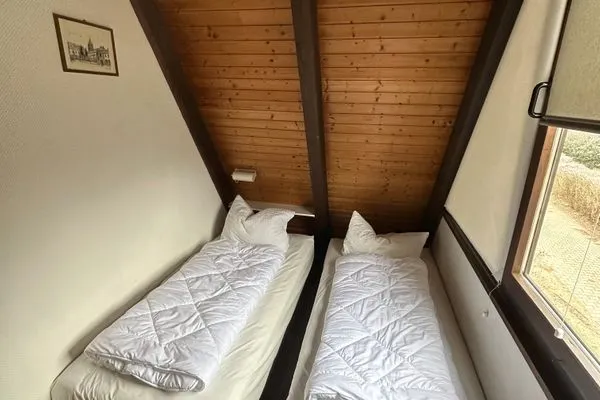 Schlafzimmer  Ferienhaus Hasenglück