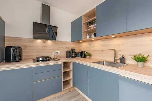 Küche / Küchenzeile  Ferienwohnung Ankerplatz